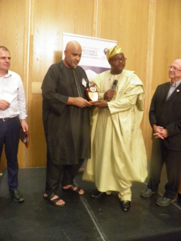 Abdul Hakeem Ajijola Awarded Distinguished Speaker Award