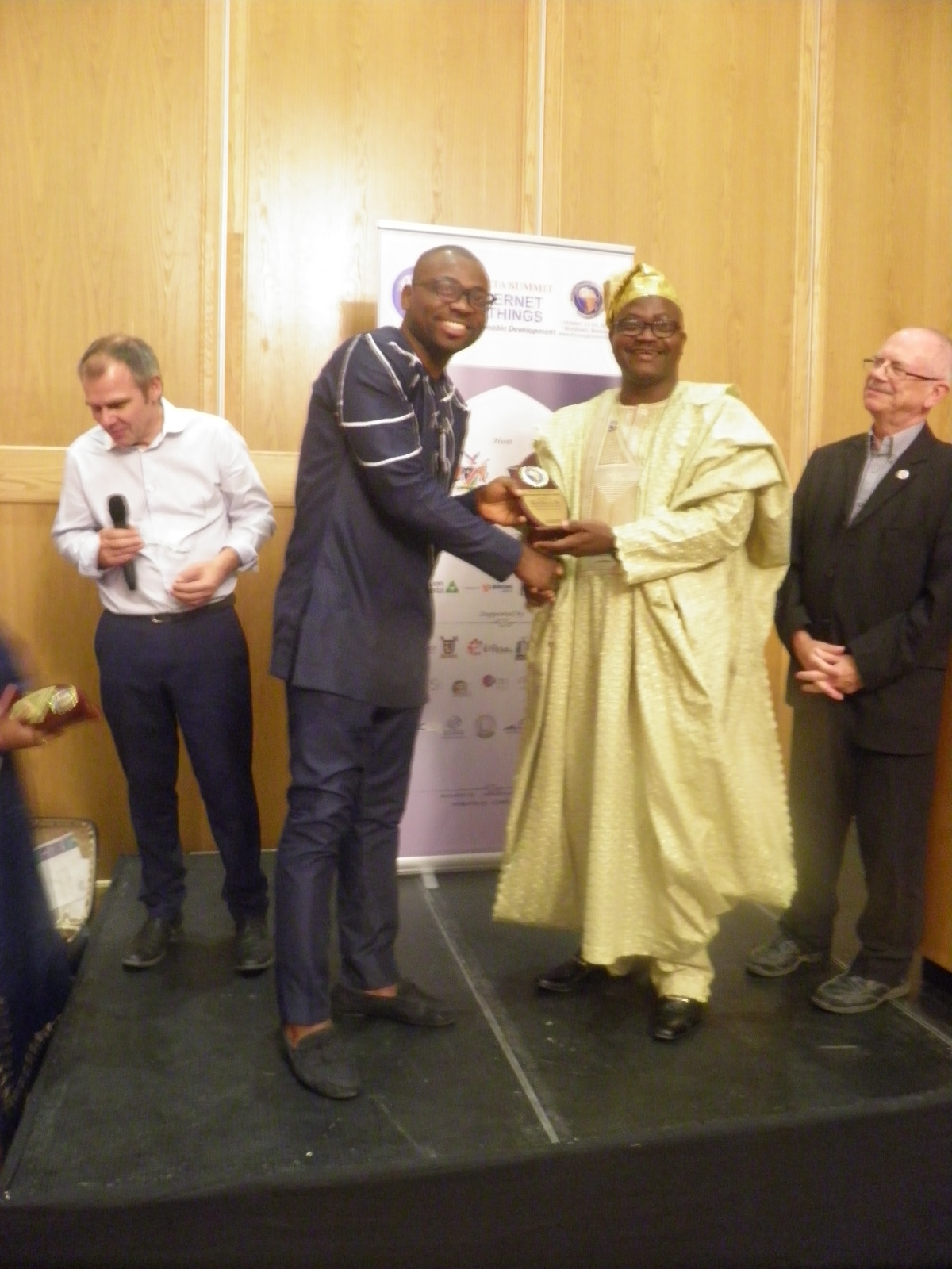 Okwu Marcus Awarded Distinguished Speaker