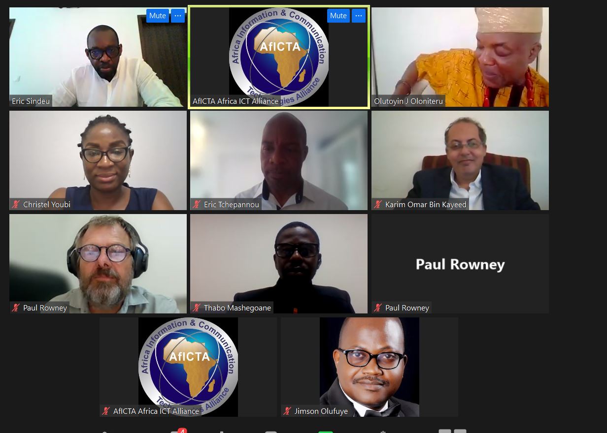 The Report of AfICTA's 1st Quarterly Webinar 2022