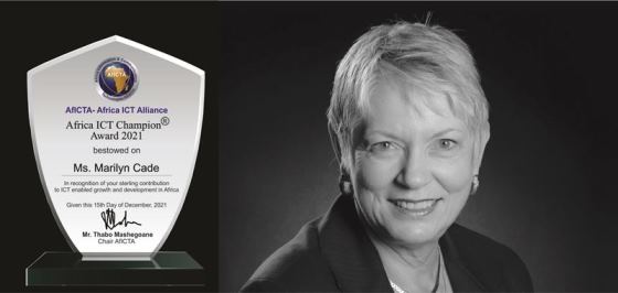 AfICTA Bestows a Posthumous Africa ICT Champion Award on Marilyn Cade