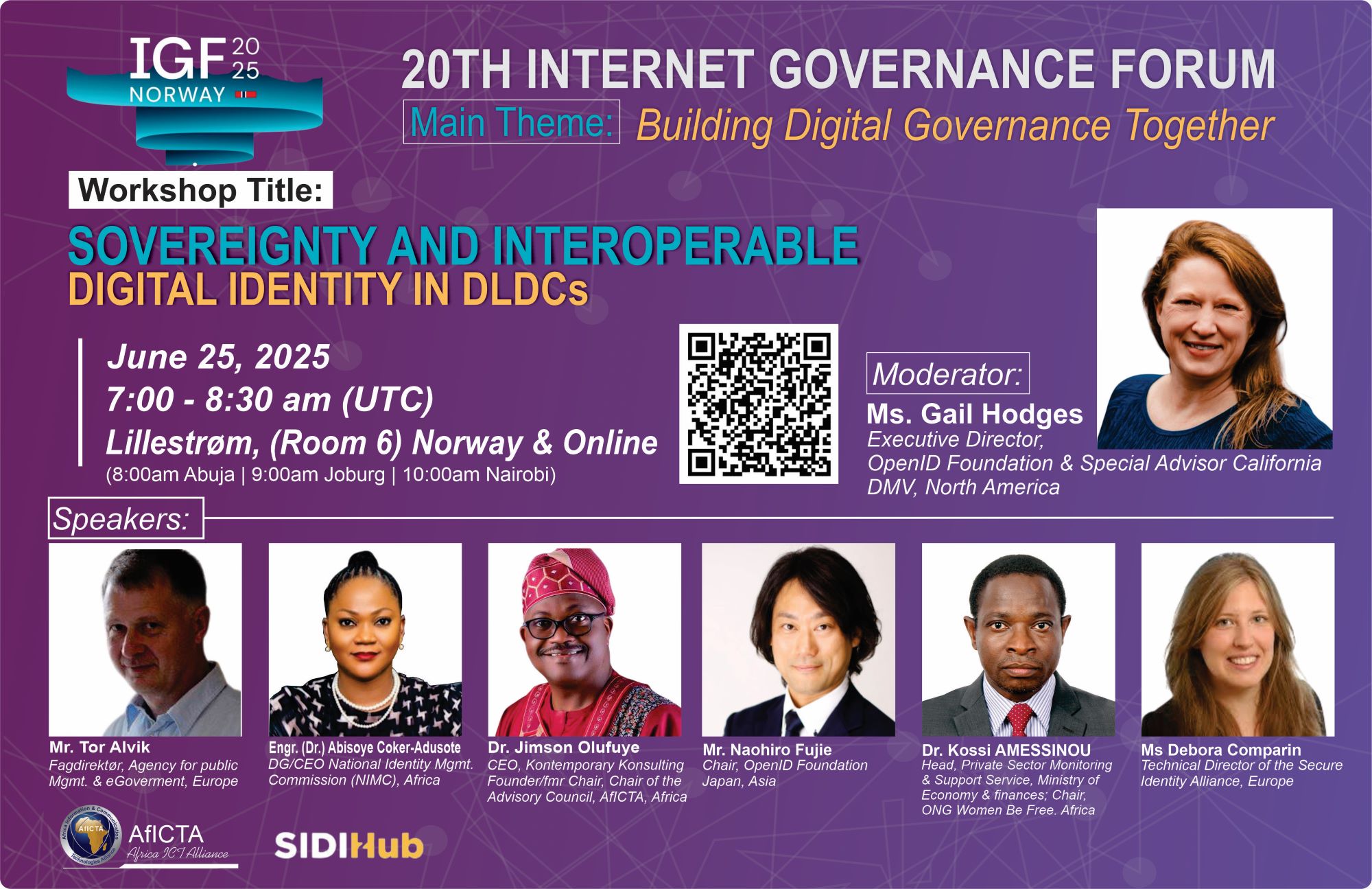 Join the Conversation: AfICTA-SIDI Session on Sovereignty and Interoperable Digital Identity at IGF 2025