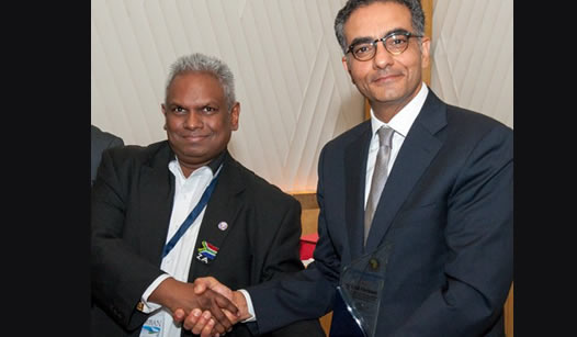 Fadi Chehade receives Special Recognition Award