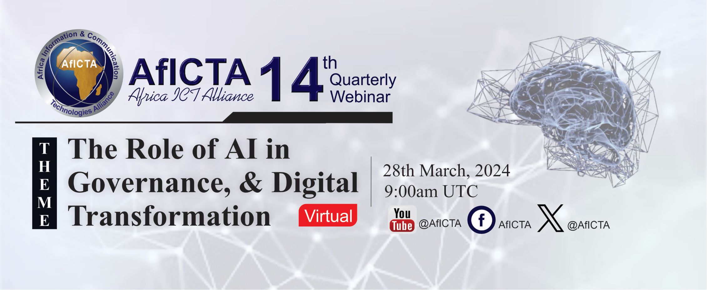 Register to Attend AfICTA’s 14th Quarterly eConference